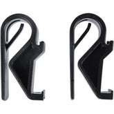Basil Hook-On system Sports - set of 2 hooks - 10-12mm - black