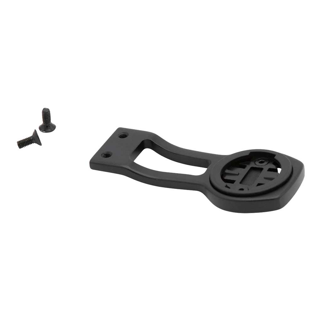 Basso Direct Stem Computer Mounts for Garmin Edge, Wahoo, and GoPro inserts attached to a bicycle stem.