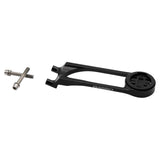 Basso Direct Stem computer mount with Garmin Edge, Wahoo, and GoPro insert options attached to a bike stem.