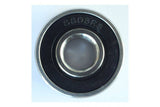 Enduro Bearings 608 2RS stainless steel sealed bearings for hubs and bottom brackets with ABEC 3 precision, shown in image.