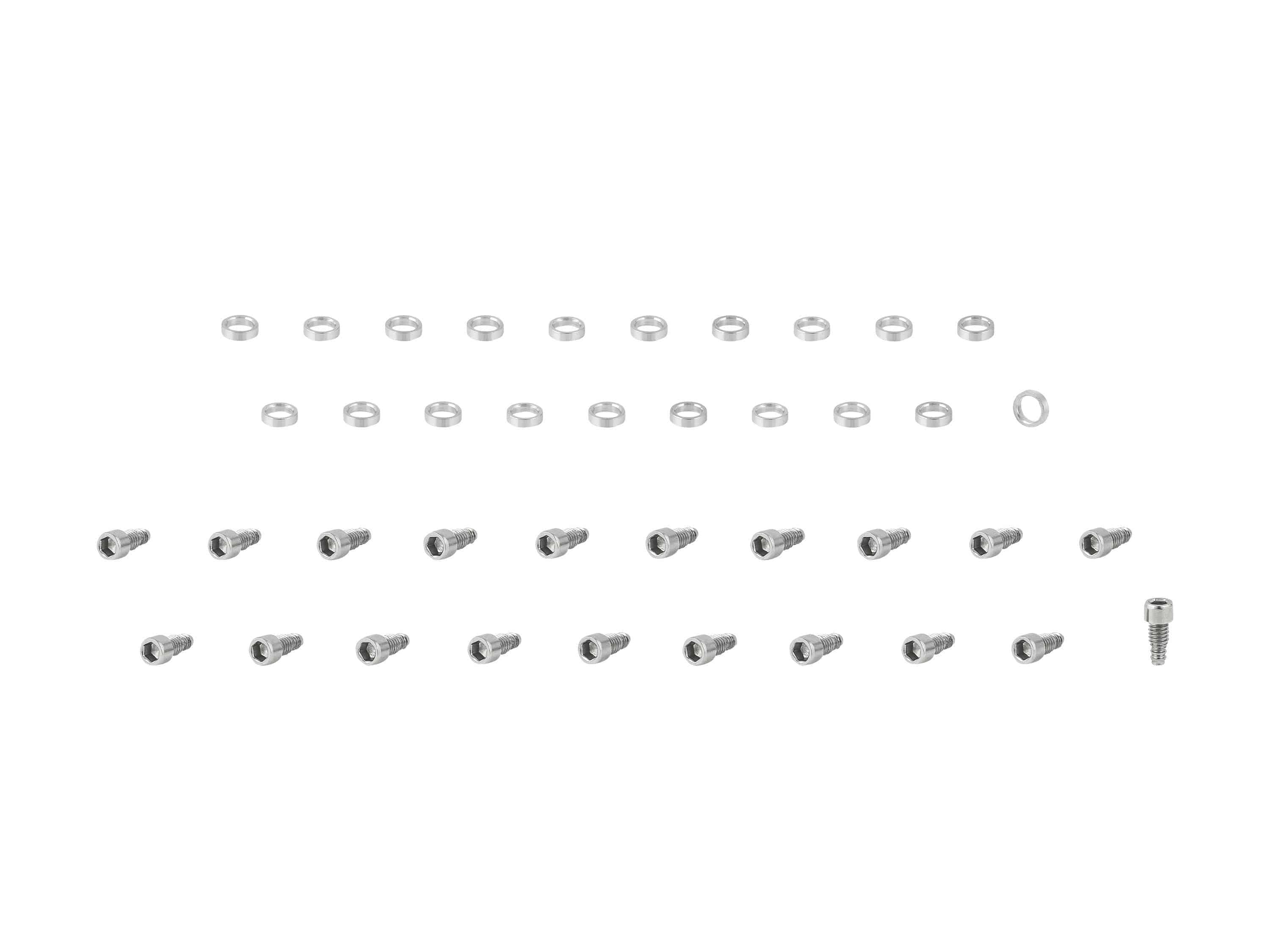 Trek Line Pro Pedal Pin Kit Grey One size | Swinnerton Cycles