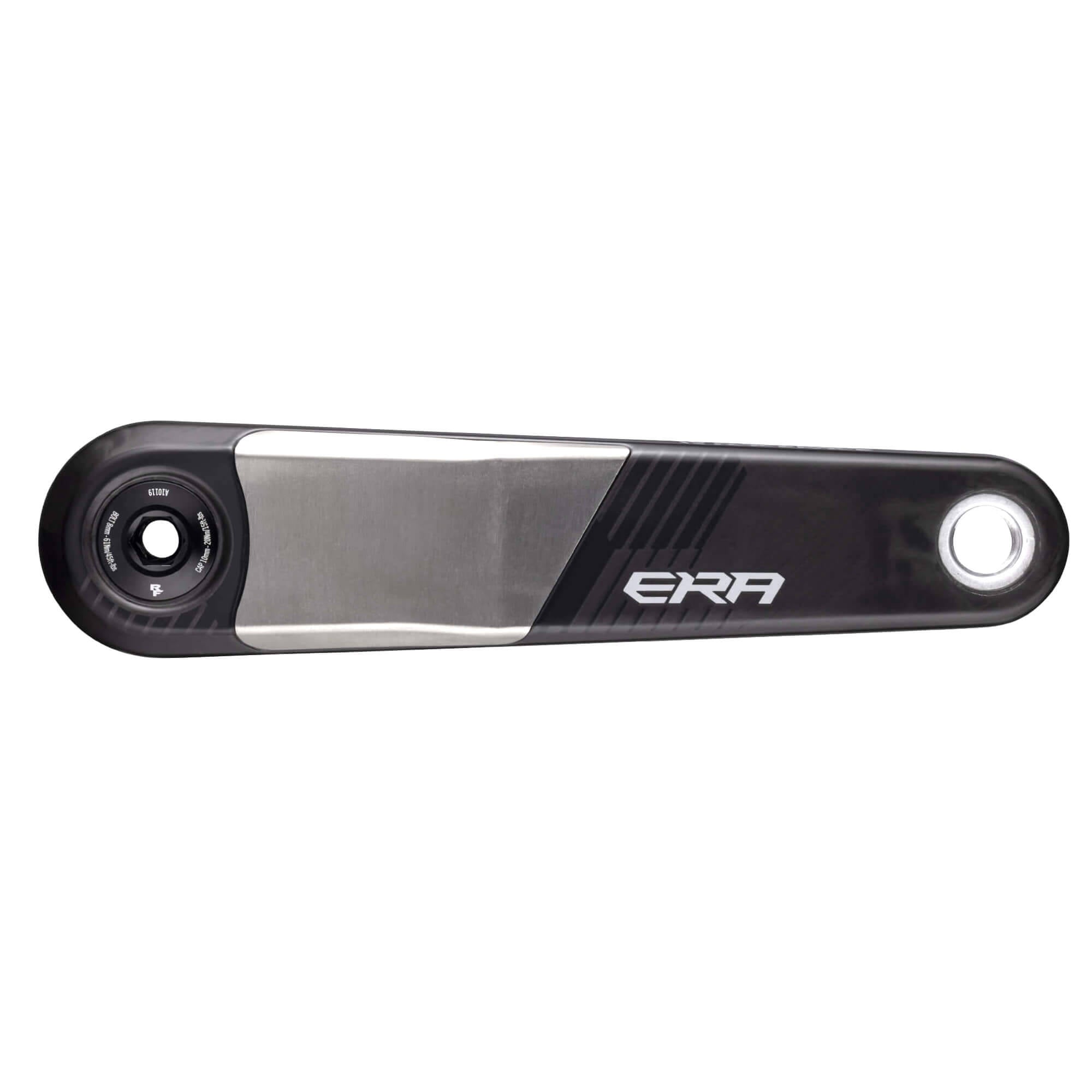 Race Face Era-E Carbon crank arms for Bosch Gen4 and TQ HPR50 eMTB motors, featuring lightweight carbon construction and sleek design.