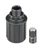 Bontrager TK-32 11-speed freehub body in black for 130mm OLD hubs, compatible replacement component for bicycle hubs.