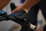 Elite Zona ANT+ trainer remote control accessory for indoor cycling smart trainers, shown with buttons and display.