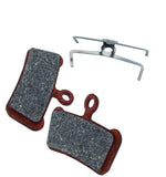 Fibrax SH974 disc brake pads for bicycle, low noise high-performance replacement components with reliable braking performance.