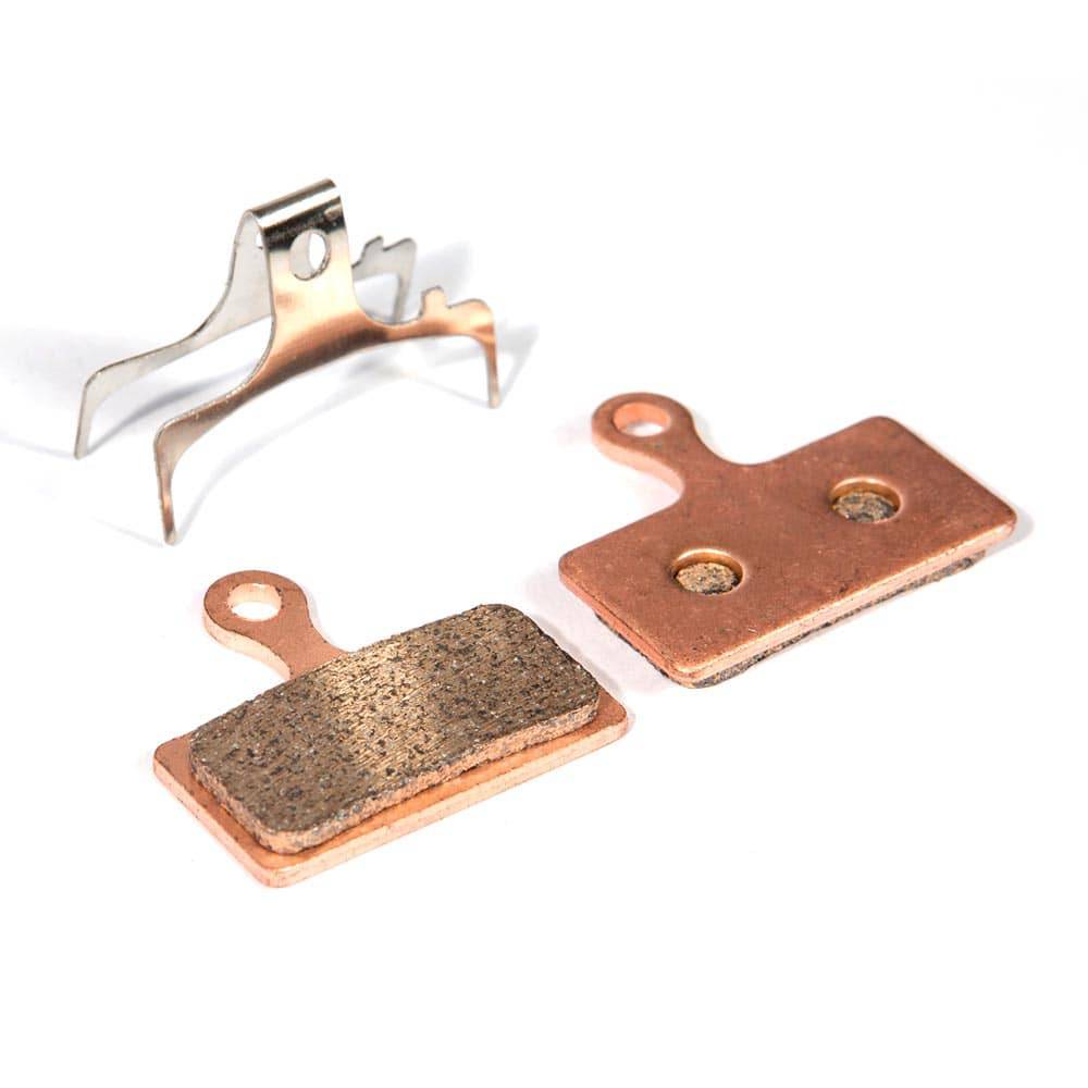 Fibrax SH995 Sintered Disc Brake Pads for high-performance mountain bike or bicycle braking systems.