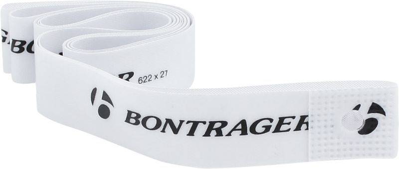 Bontrager high pressure wide rim strip for 700c bike rims, 25-27mm width, white protective cycling component.