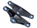 Black Trek Remedy 29 Rocker Link replacement component for 2014-2016 mountain bike models, showing the bike part in detail.