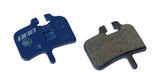 BBB BBS-45 DiscStop Organic Brake Pads for Hayes and Promax hydraulic and mechanical disc brakes, shown in a close-up view.