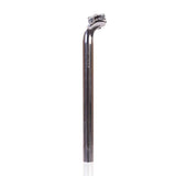 Genetic Heritage II bicycle seatpost with micro-adjust 1-bolt system for precise saddle angle, shown in the image.