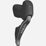 Shimano GRX ST-RX825 right-hand 12-speed Di2 hydraulic STI lever for gravel bike components, showing the ergonomic design and controls.
