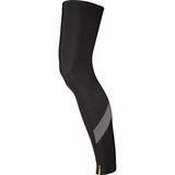 Mavic Cosmic cycling leg warmers with lightweight thermal fabric and silicone grip for a secure fit.