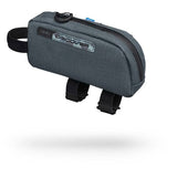 PRO Discover waterproof top tube bag with reflective elements and cable exit, designed for bike accessories and storage.