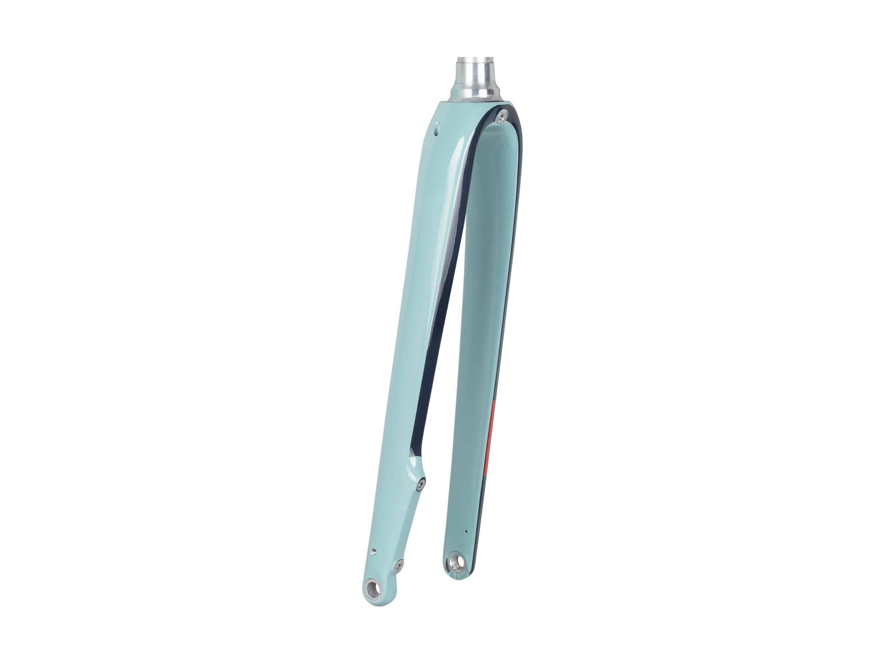 Trek 2023 Domane AL 700C rigid forks for road bikes, showcasing durable construction and stable steering performance.