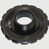 Shimano DU-E5000 lock ring for crankset, genuine replacement component, secure fit for Shimano e-bike crank assemblies.