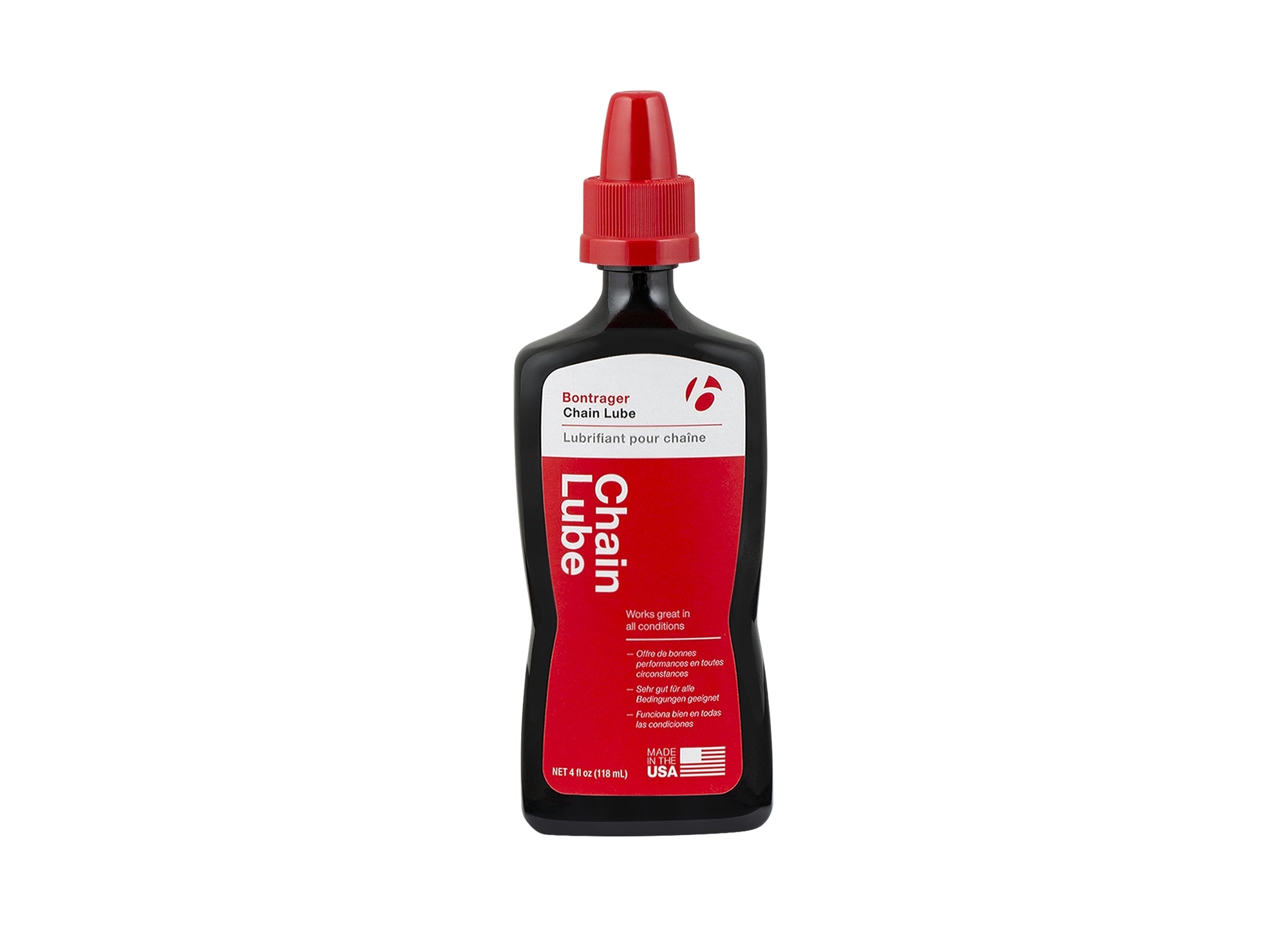 Bontrager Chain Lube Black 4oz (118mL), Drip | Swinnerton Cycles