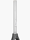 Trek FX 3 Disc 700c carbon fork in black with 50mm rake, suitable for pavement bikes, shown with 318mm length.