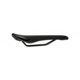 Ergon SM Pro Men mountain bike saddle with ergonomic design and pressure relief features, shown from the side.