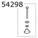 Thule 54298 WanderWay Wing Knob with Fasteners for Secure Rack Attachment | Swinnerton Cycles
