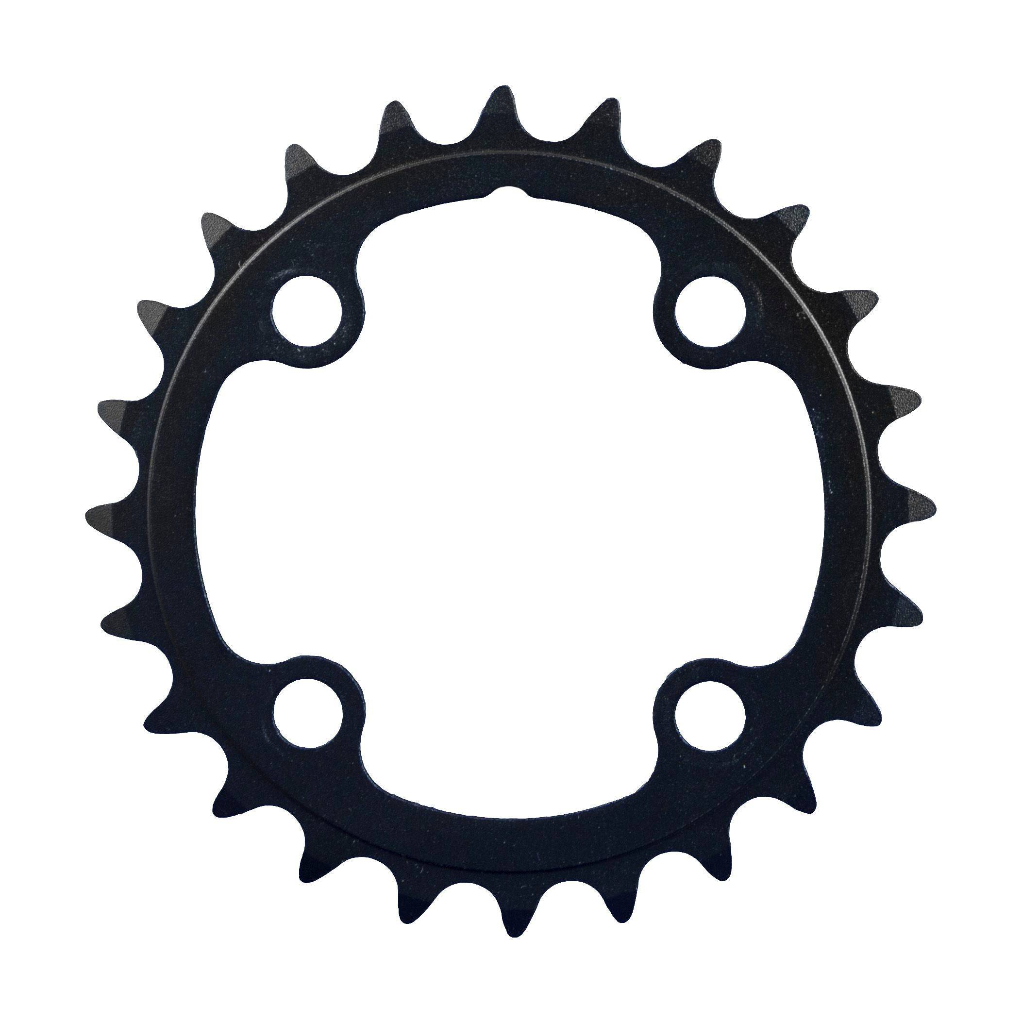 FSA Alloy Modular MTB Chainring (2x11, 68x24T, Black, 4h) | Swinnerton Cycles