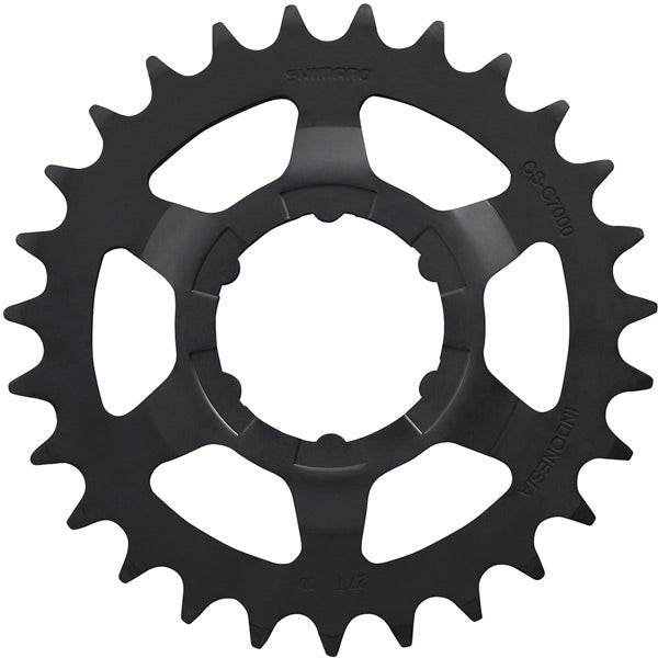 Shimano Nexus CS-C7000 30T sprocket wheel for Nexus Inter-5 gear system, showing the gear teeth and metal construction.