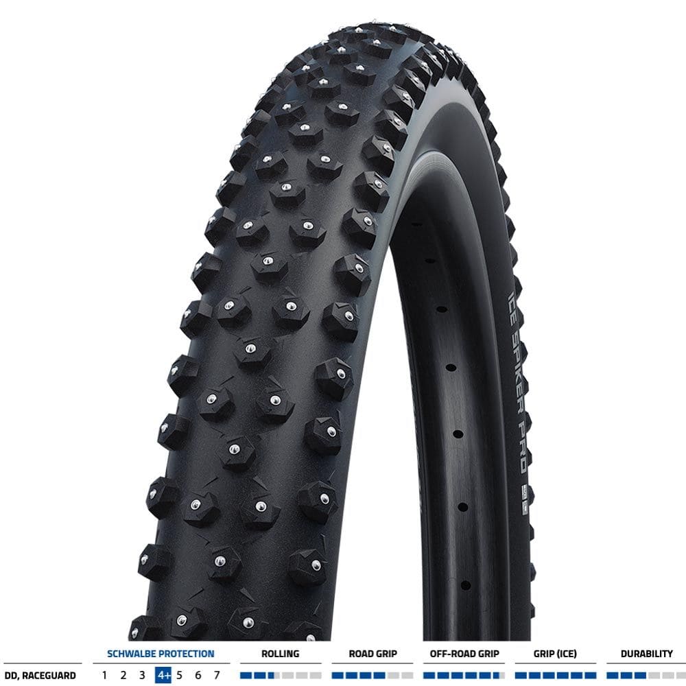 Schwalbe Ice Spiker Pro DD Raceguard Folding TLE | Swinnerton Cycles