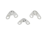 TQ 6-bolt speed sensor magnet 3-pack for e-bike transmission systems, close-up of magnets attached to bike components