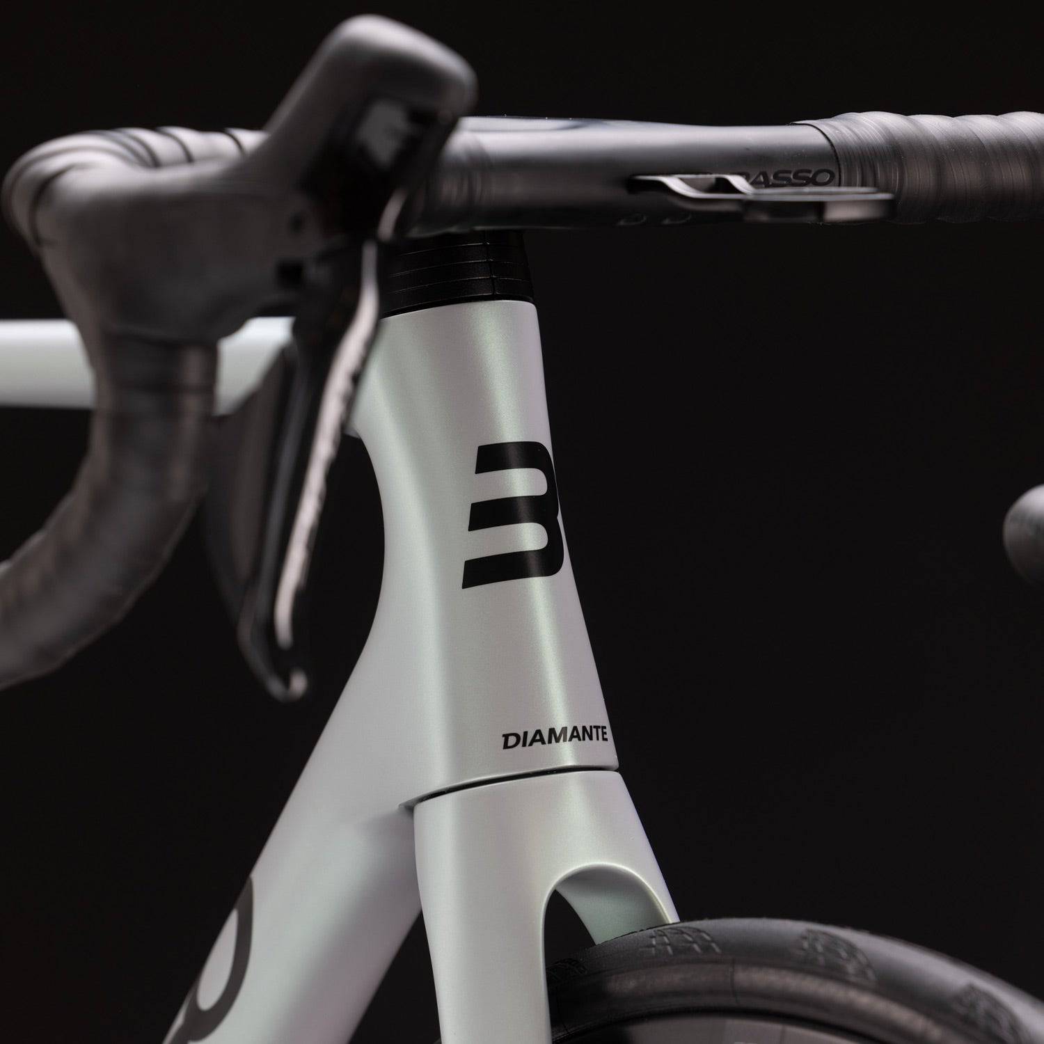 basso road frameset diamante frameset moon opal p137786