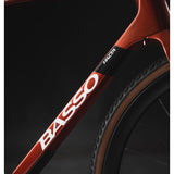 basso gravel frameset palta disc frameset candy red p112346