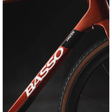 basso gravel frameset palta disc frameset candy red p112346