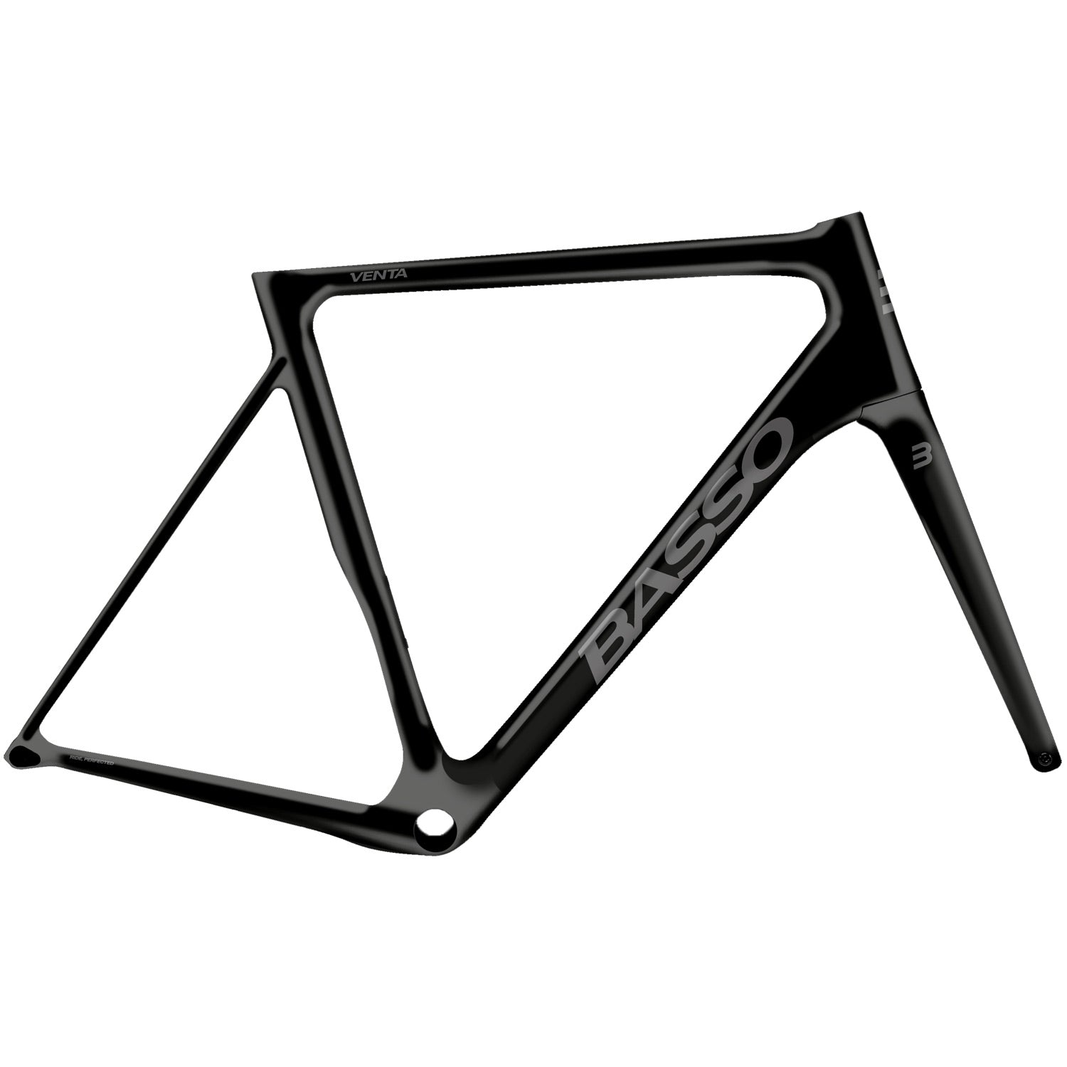 basso road frameset venta disc frameset stealth black p112347