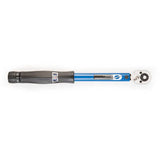 Park Tool TW-6.2 ratcheting torque wrench with dial adjustment, 3/8-inch drive, suitable for workshop use, 10-60Nm torque range.