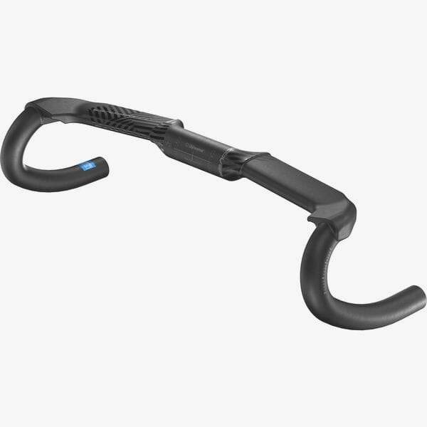 PRO Discover Aero Carbon Gravel Handlebar with 12° flare and internal routing, designed for gravel biking components.