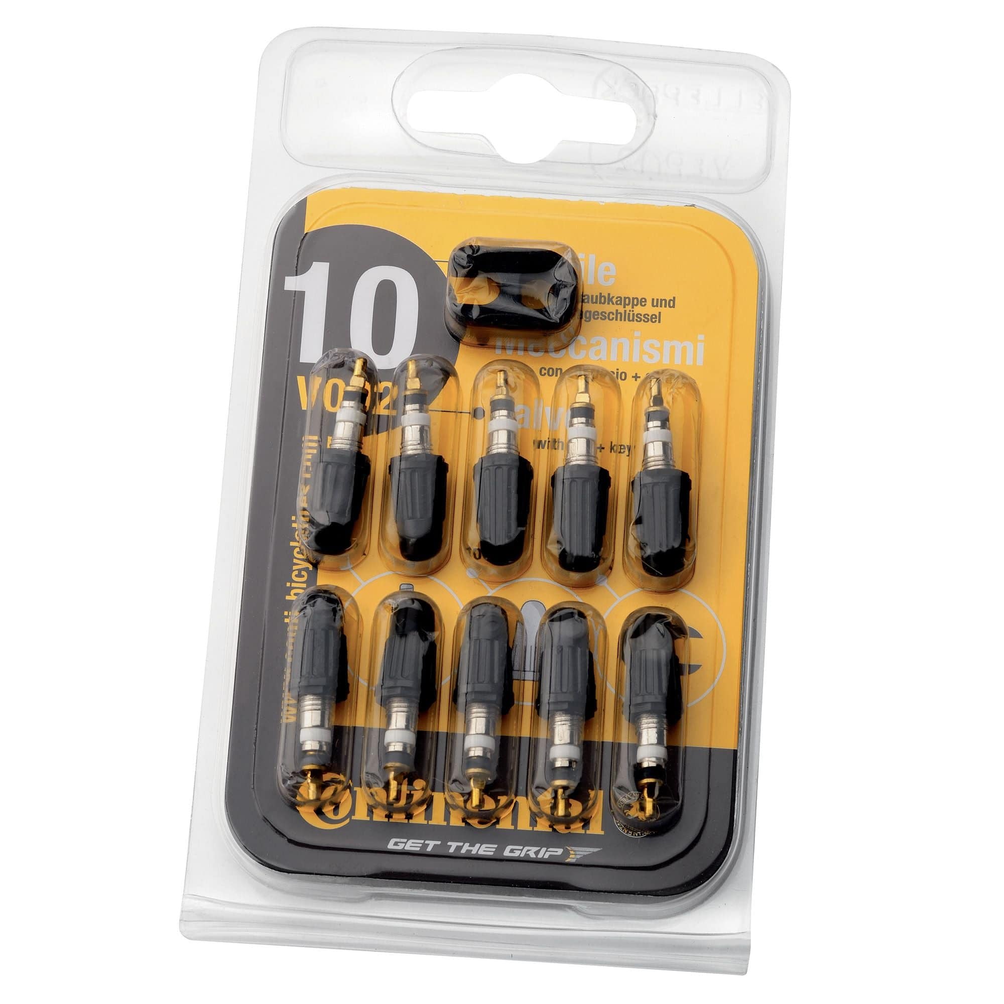 Continental Presta Valve Inserts - 10pcs: BLACK | Swinnerton Cycles