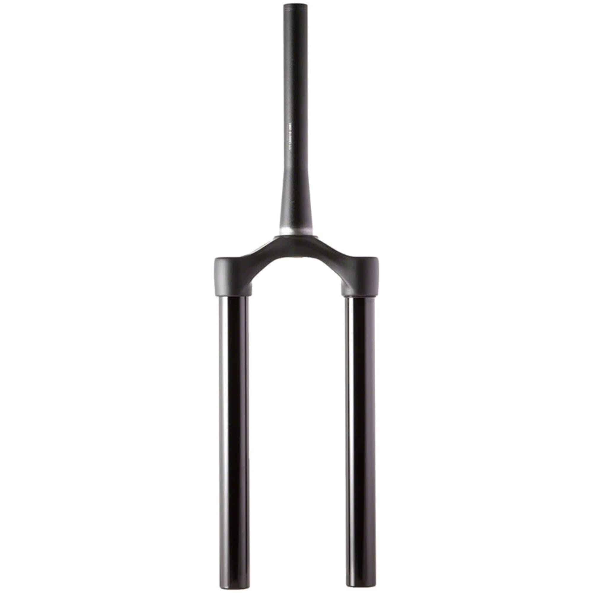 Fox Fork 34 SC 120mm Max 15x110QR anodised matte black tapered fork component for mountain bikes, showing the fork's crown and stanchions.