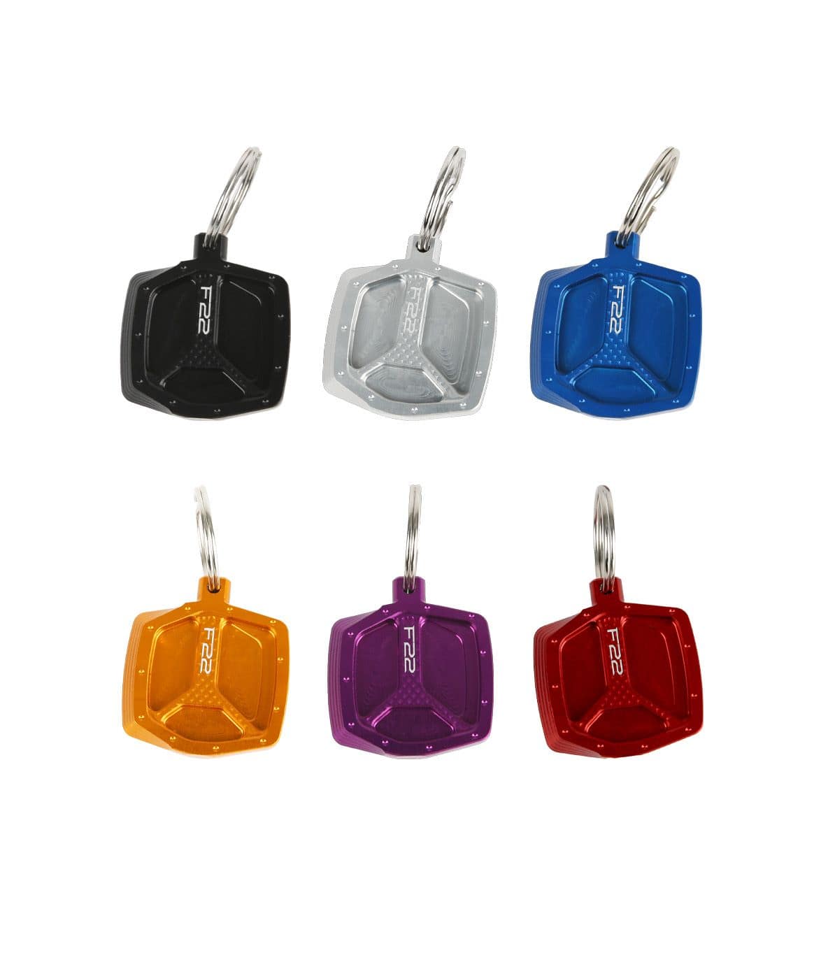 Hope F22 Pedal Keyring, a durable cycling memorabilia accessory with a pedal design, perfect for stylish key organization.
