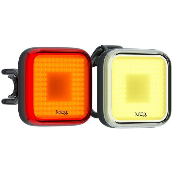 Knog Blinder Light Twinpack Square - USB Rechargeable Front Bike Lights 200 Lumens | Swinnerton Cycles