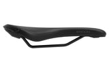 Ergon SMC Men MTB saddle, ergonomic mountain bike seat providing comfort and support, shown with a sleek black design.