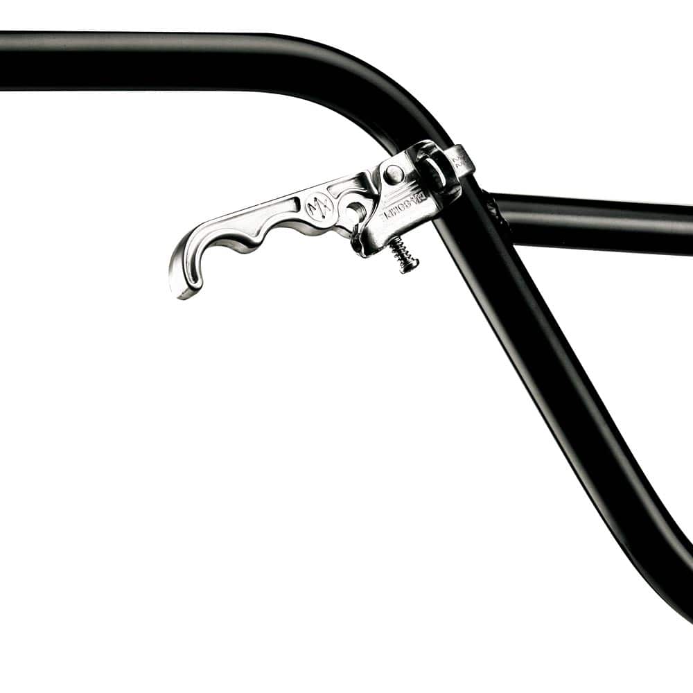 Dia-Compe Tech 2 MX-120 BMX brake set with 2-finger lever and reach adjuster, mounted on a bicycle brake calipers.