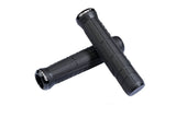 Giant Swage single lock-on mountain bike grips for downhill and enduro bikes, shown installed on a bike handlebar.