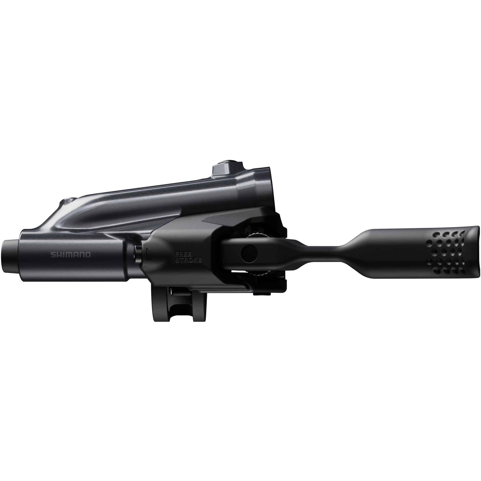 Shimano Deore XT BL-M8200 mountain bike brake lever, I-Spec EV compatible, with ergonomic design and hydraulic braking components.