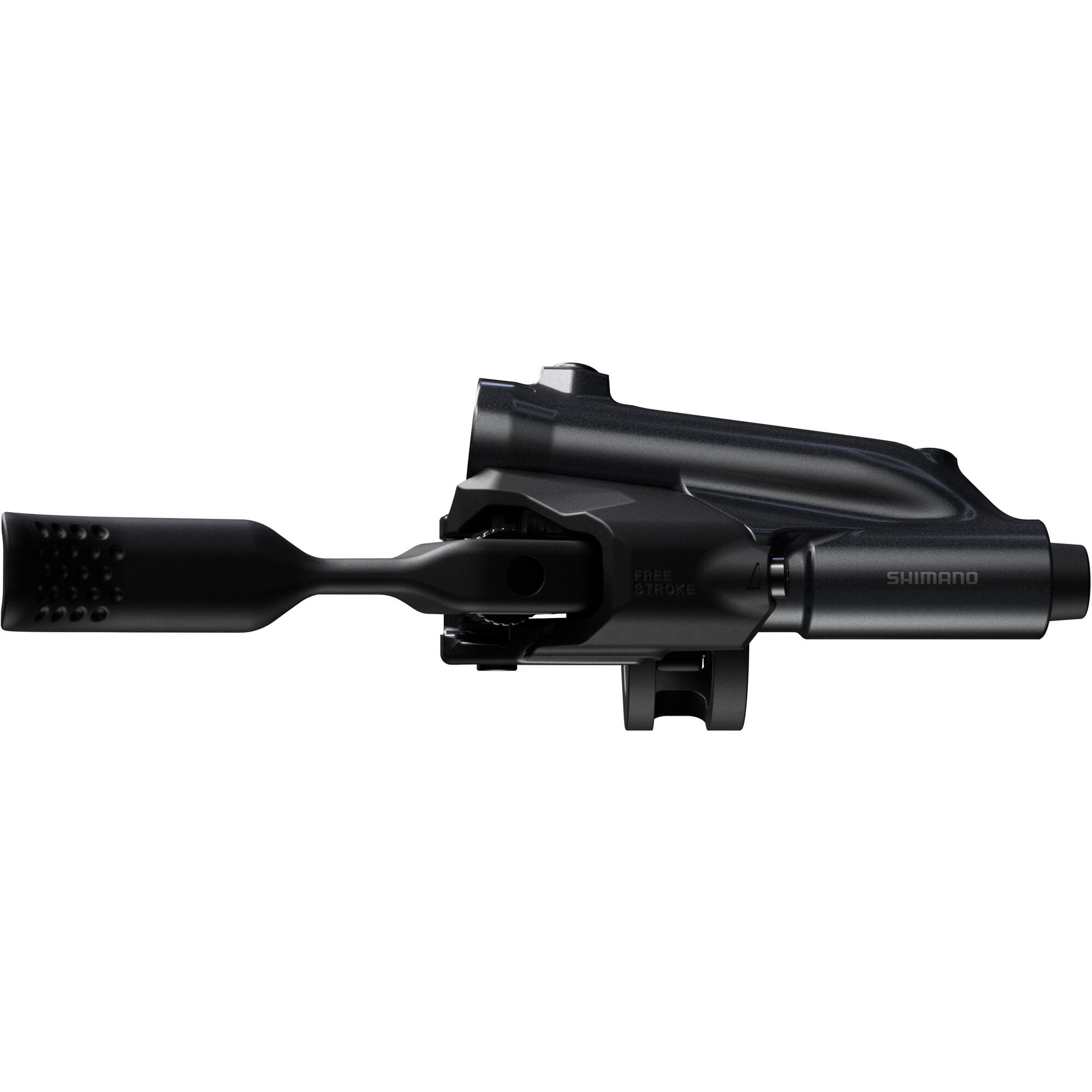 Shimano Deore XT BL-M8200 brake lever for mountain bikes, I-Spec EV compatible, with ergonomic design and sleek black finish.