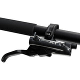 Shimano Deore XT BL-M8200 mountain bike brake lever with I-Spec EV compatibility, black finish, and ergonomic design.