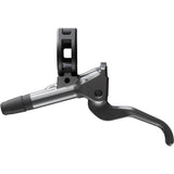 Shimano XTR BL-M9200 hydraulic brake lever for MTB with I-Spec EV compatibility, mounted on a bike handlebar.