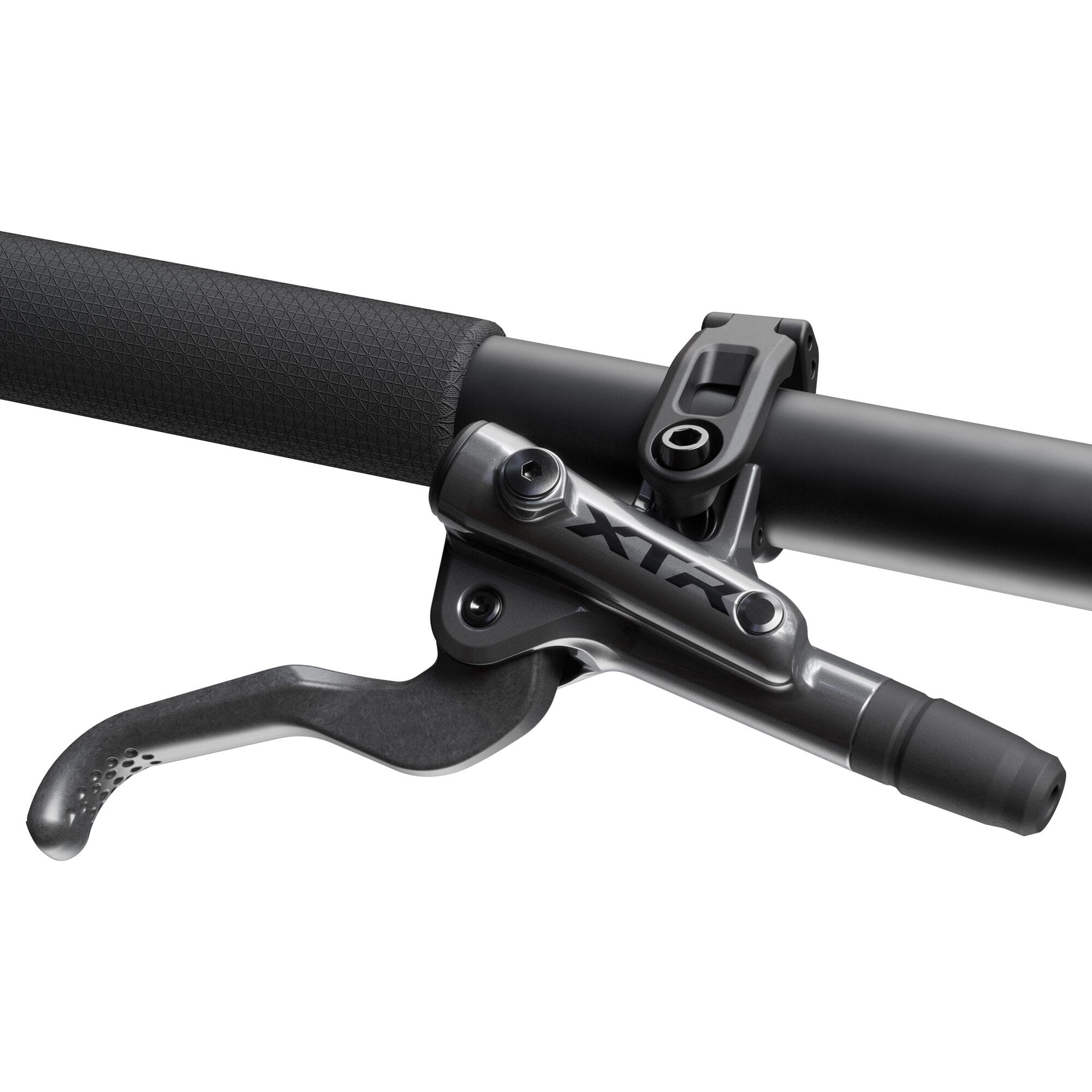 Shimano XTR BL-M9200 hydraulic brake lever for MTB, I-Spec EV compatible, with ergonomic design and durable components.