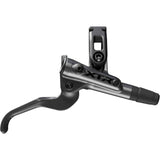 Shimano XTR BL-M9200 hydraulic brake lever for MTB with I-Spec EV mounting, black metal and plastic construction.