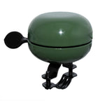 M Part Ding Dong bike bell with 60mm retro steel design, fits 22.2mm handlebars, loud sound, bicycle accessories