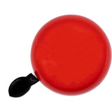M Part Ding Dong bike bell with a 60mm retro steel design, mounted on a 22.2mm handlebar for loud alerting.