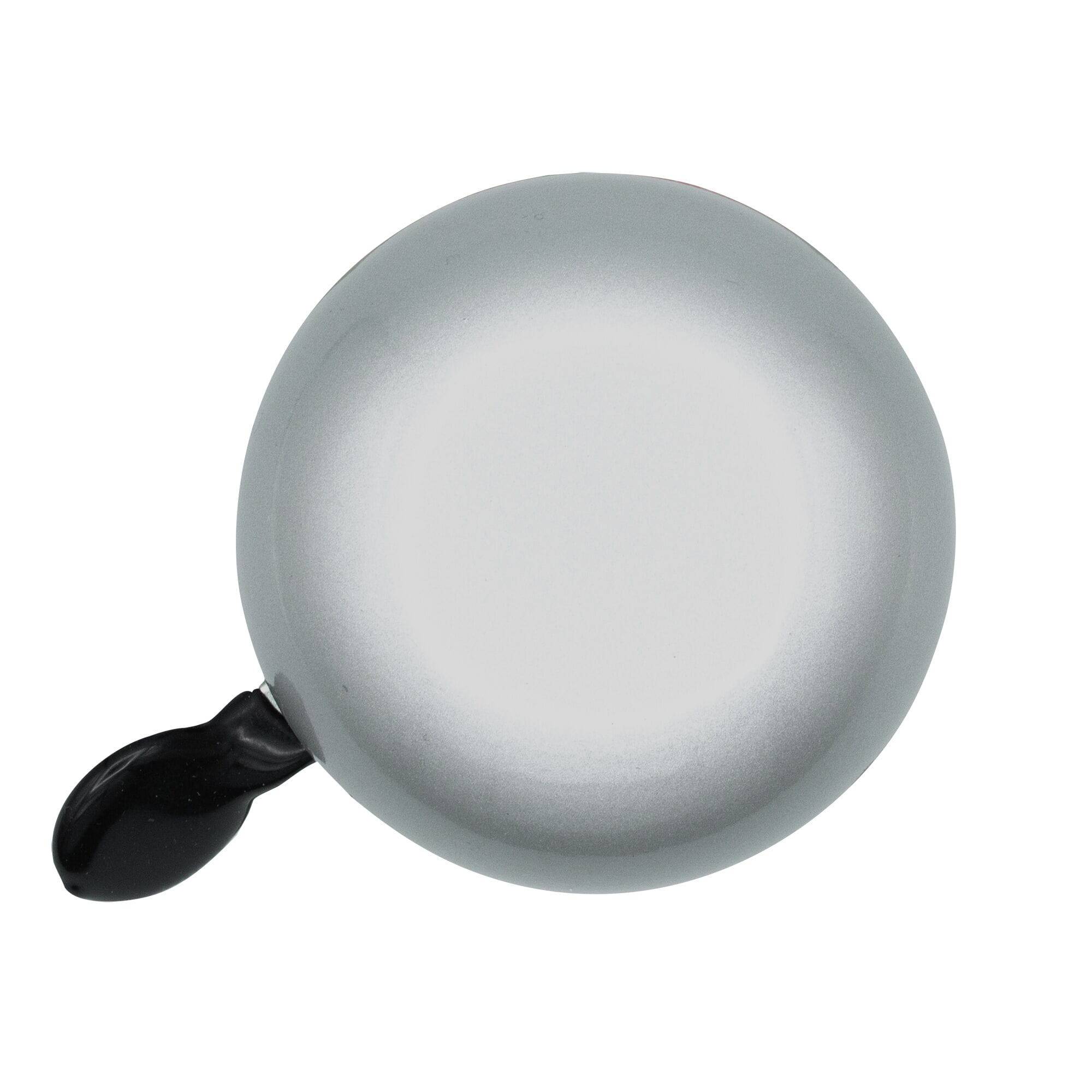 M Part Ding Dong bike bell with 60mm retro steel design, fits 22.2mm handlebars, loud sound, bike accessories
