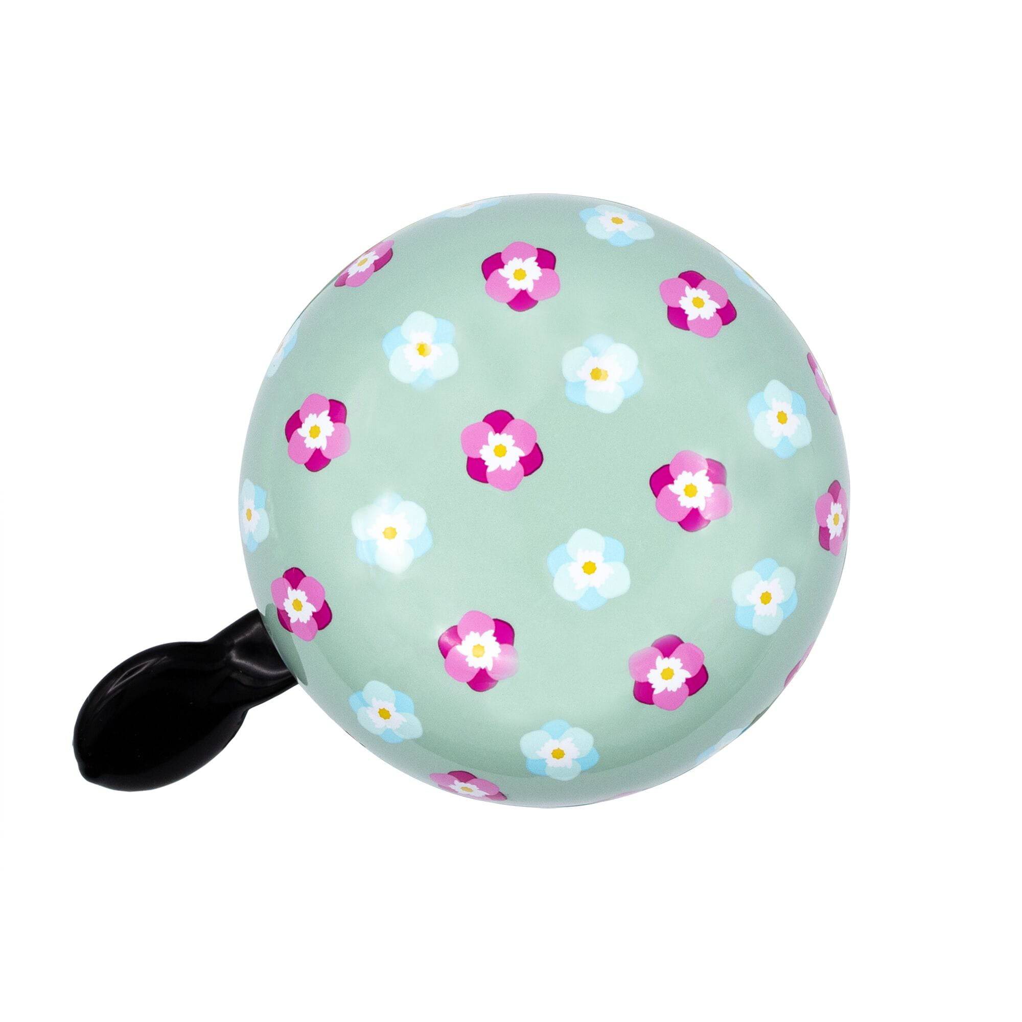 M Part Ding Dong bike bell with a 60mm retro steel design, suitable for 22.2mm handlebars, loud and easy to install accessories.
